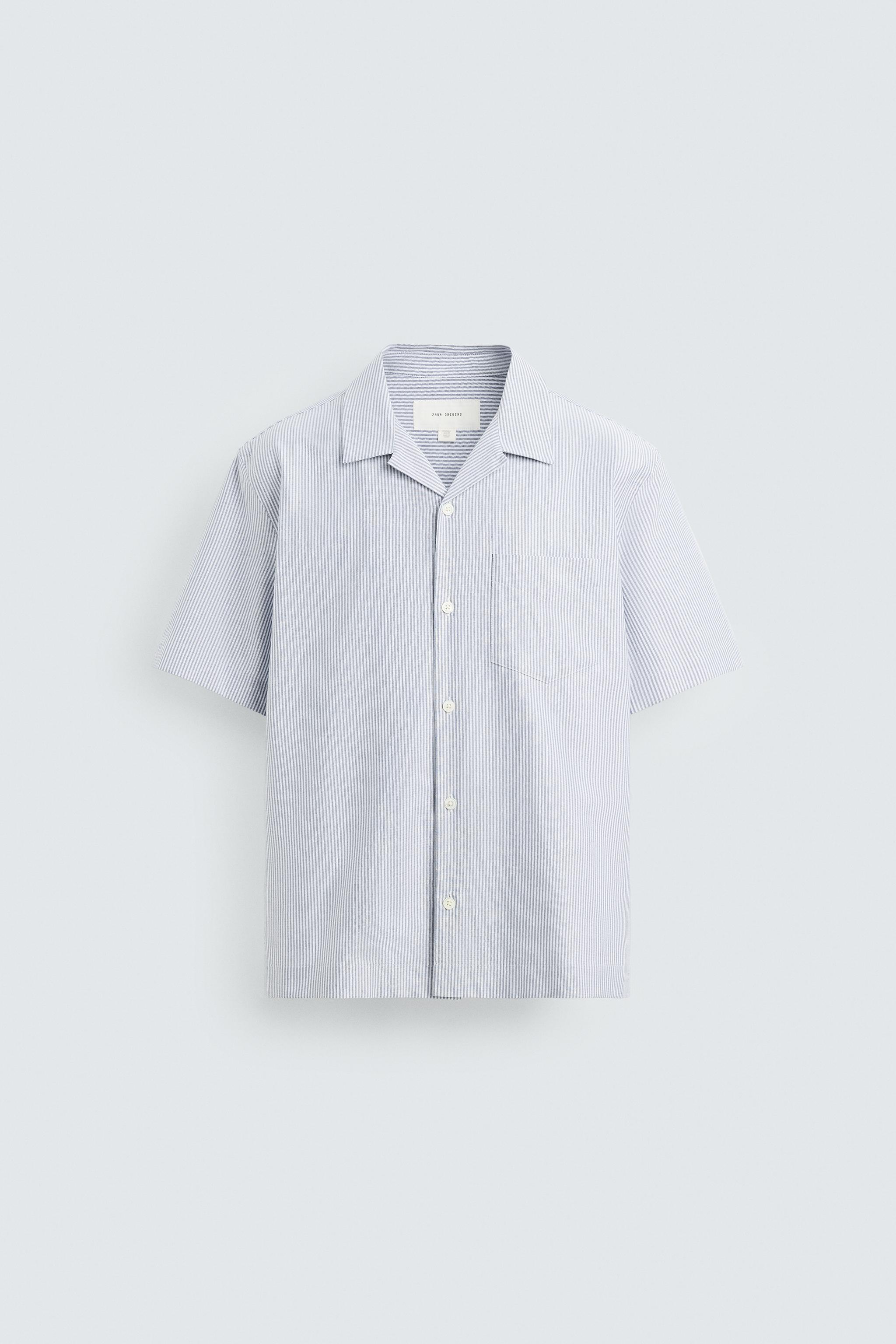 CHEMISE OXFORD RAYÉE